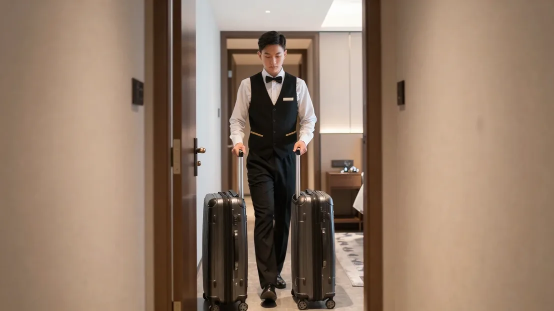 Hotel to airport baggage transfer